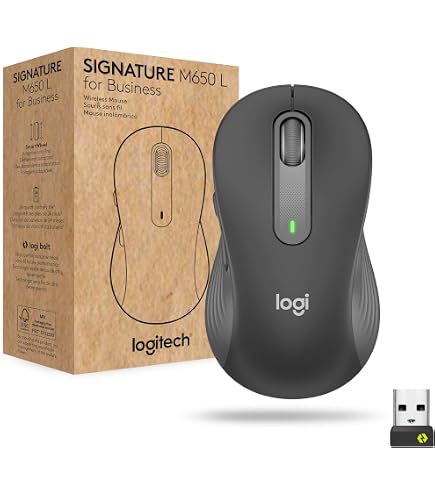 Amazon.com: Logitech Signature M650 for Business Wireless Mouse